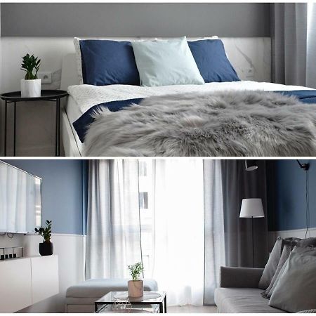 Navyblue Apartment Cracow Free Parking Tv Kraków Exteriör bild