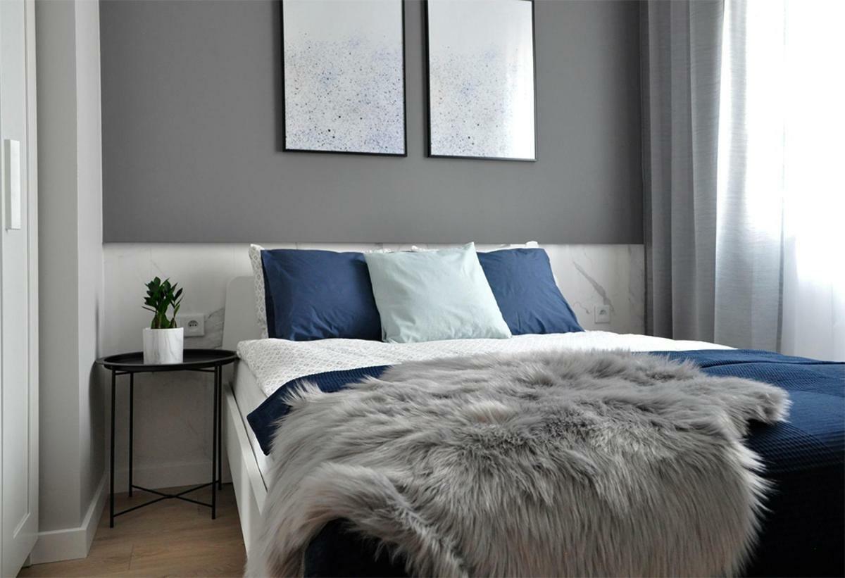 Navyblue Apartment Cracow Free Parking Tv Kraków Exteriör bild